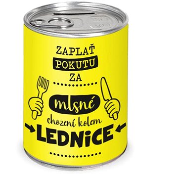 

Nekupto Humorná pokladnička Mlsné chození kolem lednice