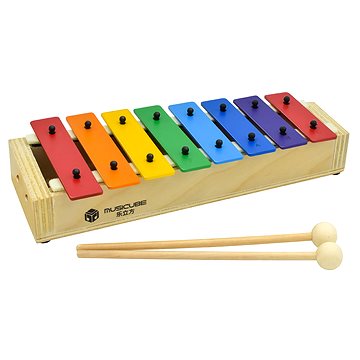 Xylofon 22,5 cm - Hudební hračka