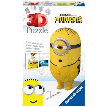 Ravensburger 3D puzzle 112302 Mimoni 2 postavička - Kung Fu 54 dílků - 3D puzzle