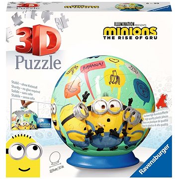 Ravensburger 3D puzzle 111794 puzzle-Ball Mimoni 2 72 dílků - Puzzle