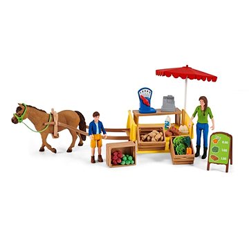 

Schleich Mobilní farmářský stánek 42528