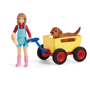 

Schleich Výlet s ručním vozíkem 42543