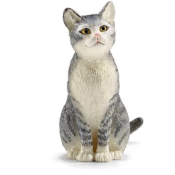 

Schleich Zvířátko - kočka sedící 13771