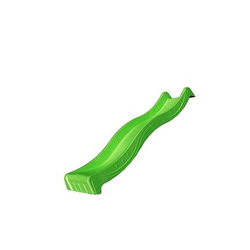 

Jungle Gym -Wavy Star skluzavka 220 cm světle zelená