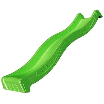 

Jungle Gym -Wavy Star skluzavka 265 cm světle zelená