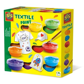 

SES Barvy na textil, 6 barev