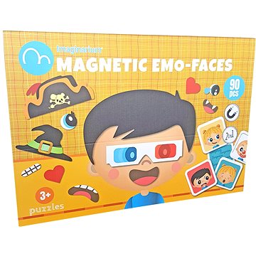 Imaginarium Magnetické emoti tváře - Magnetická tabule