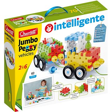 

Quercetti Jumbo Peggy Vehicles