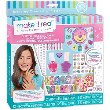 

Make It Real Laky na nehty se zdobením
