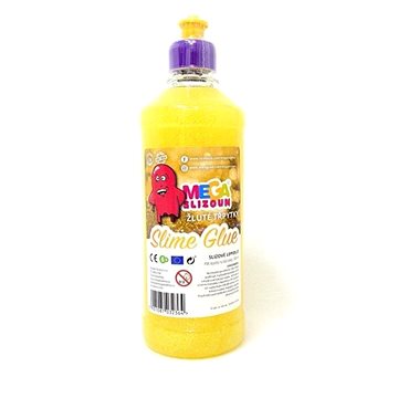 

Megaslizoun - pva slizové lepidlo žluté třpytky 500ml