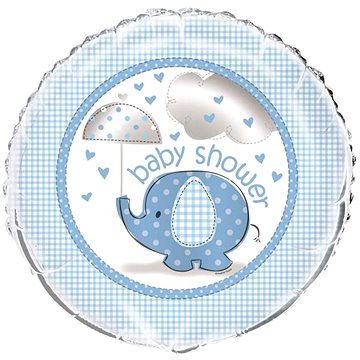 

Balón foliový "baby shower" těhotenský večírek - kluk / boy 45 cm