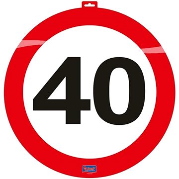 

Dekorace dopravní značka 40, 47cm