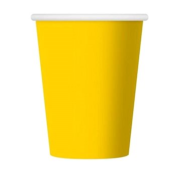 

Kelímky žluté 250 ml - 6 ks