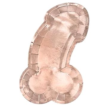 

Talíře růžovo zlaté - rose gold, 26,5 x 15,5 cm, 6 ks