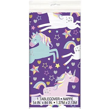 

Ubrus foliový jednorožec - unicorn 137 cm x 213 cm