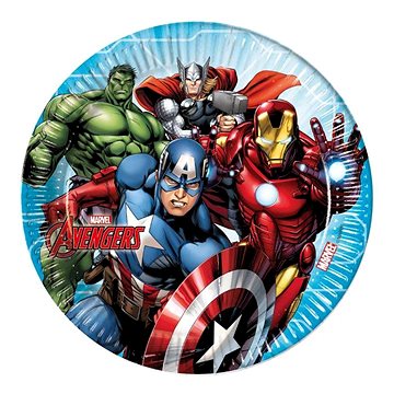 

Papírové talíře avengers, 23 cm, 8 ks