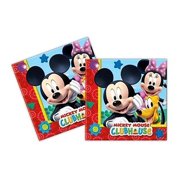 Ubrousky myšák mickey mouse - 33x33 cm ,20 ks