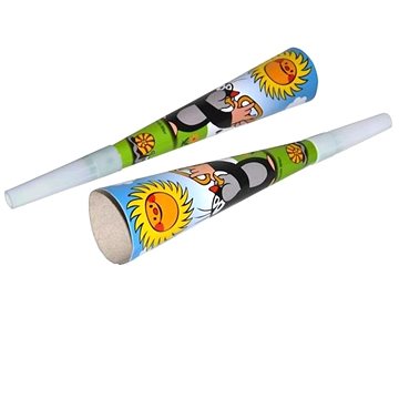 

Párty trumpetka krteček - krtek a kamarádi 6 ks, 20 cm