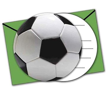 

Pozvánky fotbal 6 ks