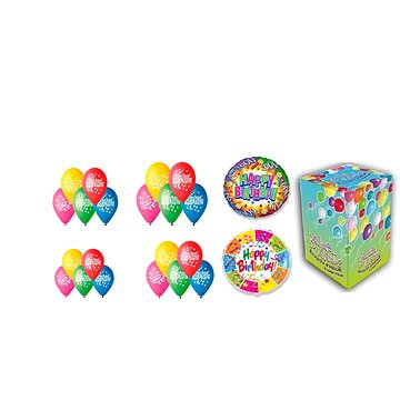 Helium sada narozeninová párty velká - 420 l - Party doplňky