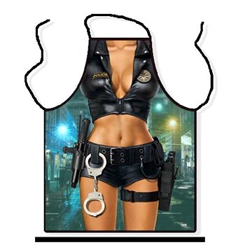 

Zástěra sexy policistka