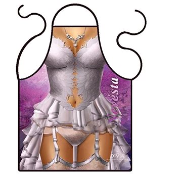 

Zástěra sexy nevěsta