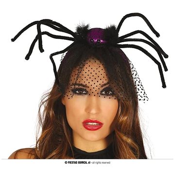 Čelenka s pavoukem - halloween