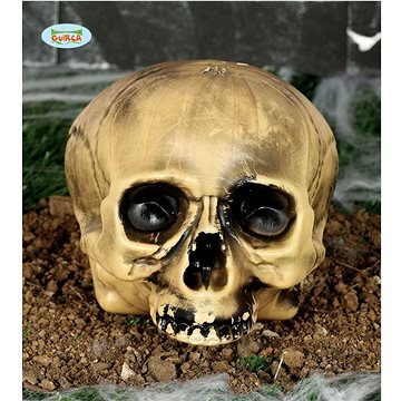 

Dekorace plastová lebka - halloween