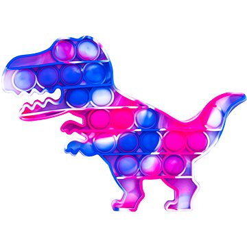 Pop it - dinosaurus fialovo-modrý - Pop it