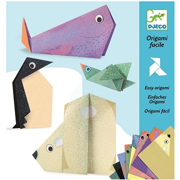 

Origami skládačka Polární zvířátka