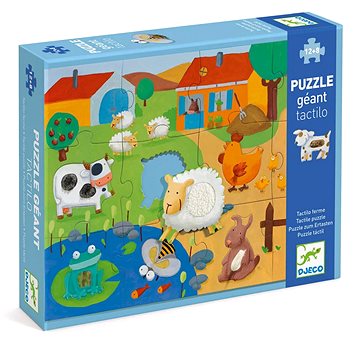 

Puzzle hmatové Farma