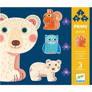 

Puzzle pro nejmenší - V lese