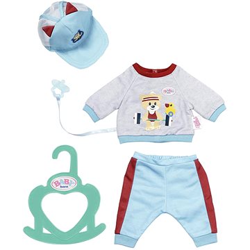 BABY born Little Sportovní oblečení modré, 36 cm - Oblečení pro panenky