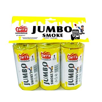 

Dýmovnice - jumbo smoke - žlutá - 3ks - trhací pojistka