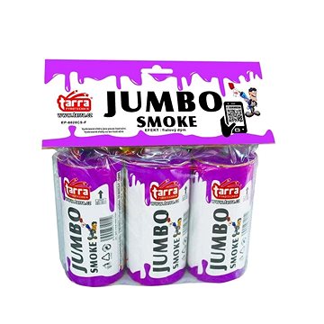 

Dýmovnice - jumbo smoke - fialová - 3ks - trhací pojistka