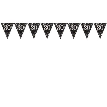 

Girlanda vlajky 30 let - narozeniny - happy birthday - 400 cm