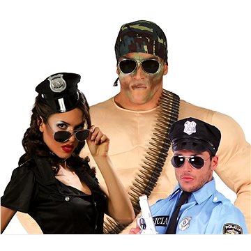 

Brýle pilot - letec - policista