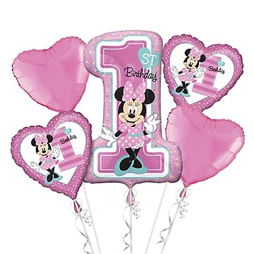 

Balónková sada - myška minnie mouse - 1. Narozeniny - 5 ks fóliových balónků