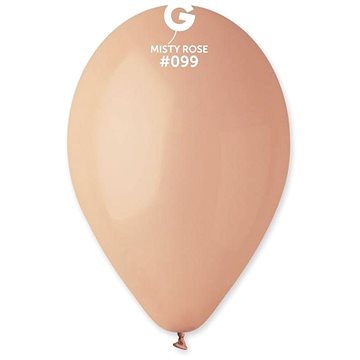 

Balonky 100 ks mlhavě růžová pastelová - 26 cm