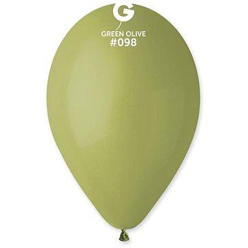 

Balonky 100 ks olivová zelená - pastelová - 26 cm