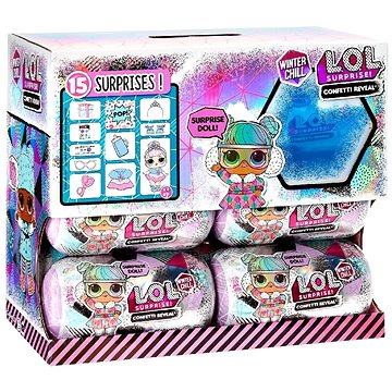 L.O.L. Surprise! Zimní konfety panenka - Konfety