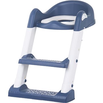 

CHIPOLINO Záchodové prkénko se žebříkem Tippy bílo/modré