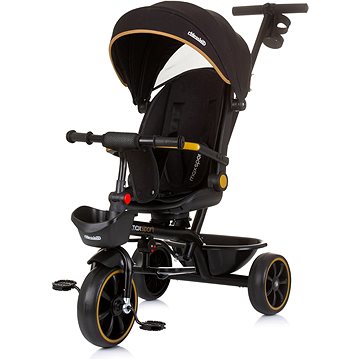 

CHIPOLINO Tříkolka se stříškou Max Sport 2v1 Obsidian