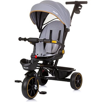 

CHIPOLINO Tříkolka se stříškou Max Sport 2v1 Ash Grey