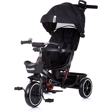 

CHIPOLINO Tříkolka se stříškou Smart 2v1 Raven