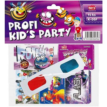 

TARRA Dětský set profi kid's party obsahuje 93 ks