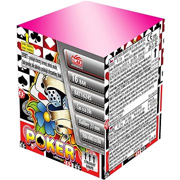 TARRA Baterie výmetnic poker 16 ran