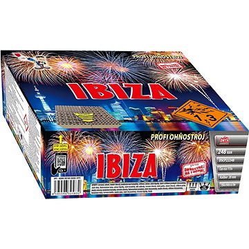 

TARRA Profi složený ohňostroj ibiza 248 ran