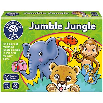 Orchard Toys Vzdělávací hra - Zmatek v džungli