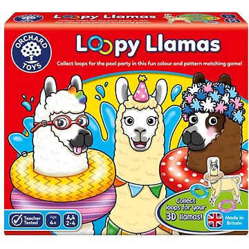 

Orchard Toys Vzdělávací hra - Lamy s kruhy